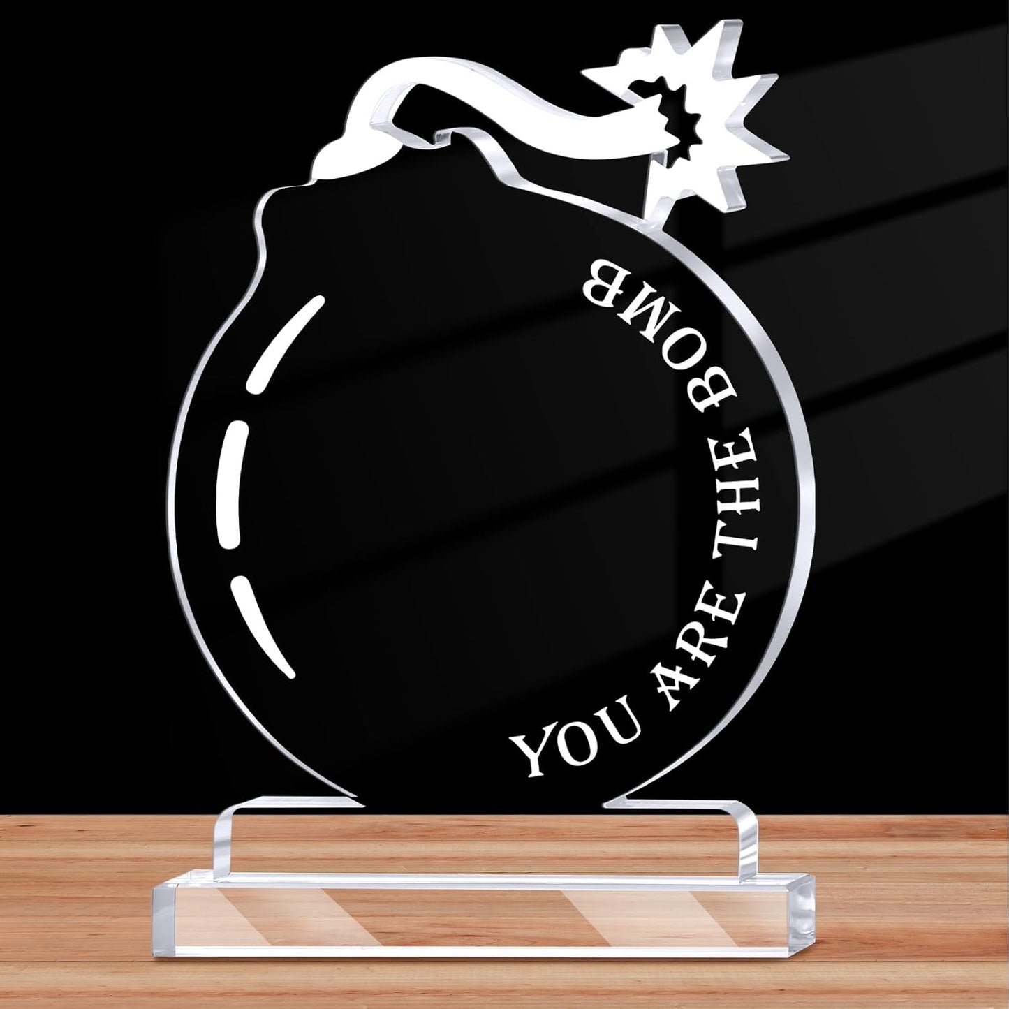 Thank You Gift Employee Inspirational Acrylic Sign Prizes Social Worker Gifts Graduation Appreciation Employee of the Month Favor Keepsake for Nurse Women Teacher Team Volunteer(Proud)