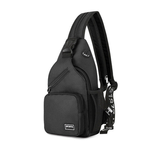 Men Women Sling Bag Chest Fanny Packs Cross Body Travel Sports Shoulder Backpack