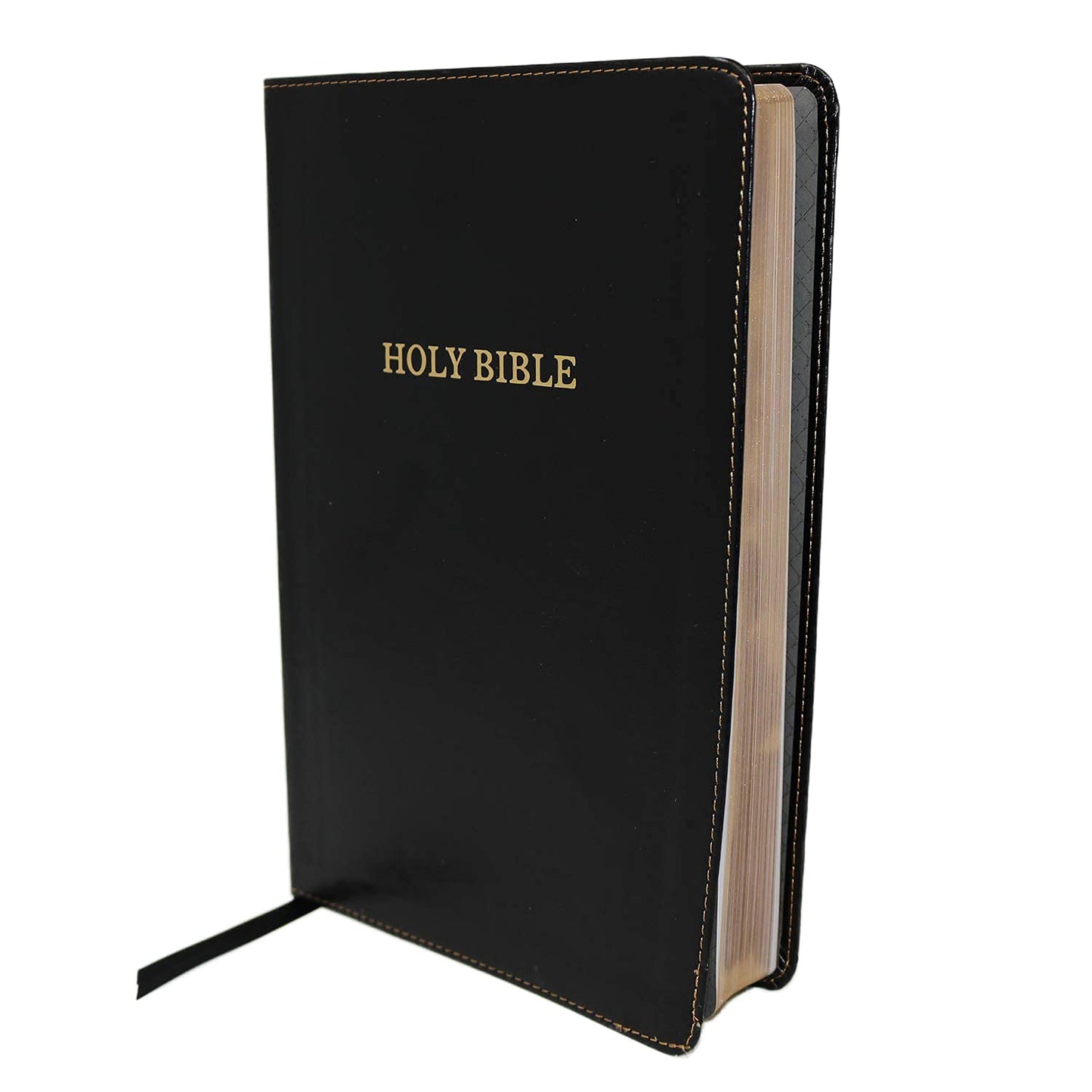 KJV Holy Bible: Large Print Thinline, Black Leathersoft, Red Letter, Comfort Print: King James Version