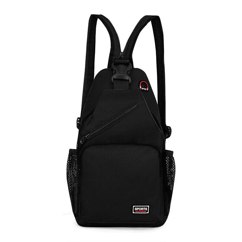 Men Women Sling Bag Chest Fanny Packs Cross Body Travel Sports Shoulder Backpack