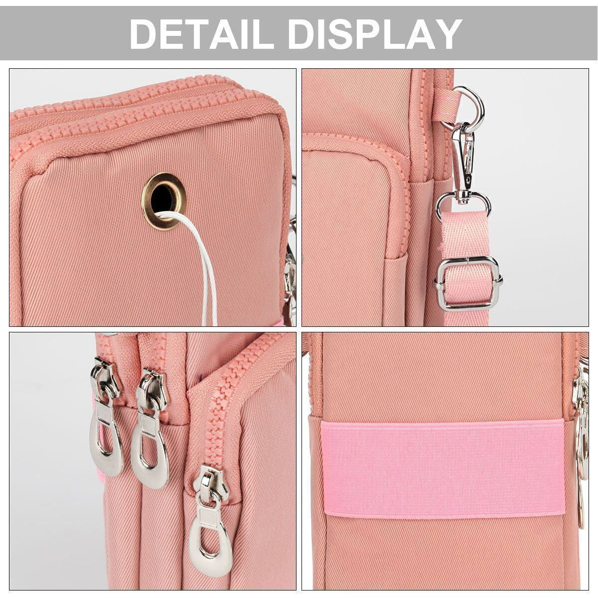 Women Small Cell Phone Purse Wallet Handbag Case Shoulder Bag Cross-Body Pouch