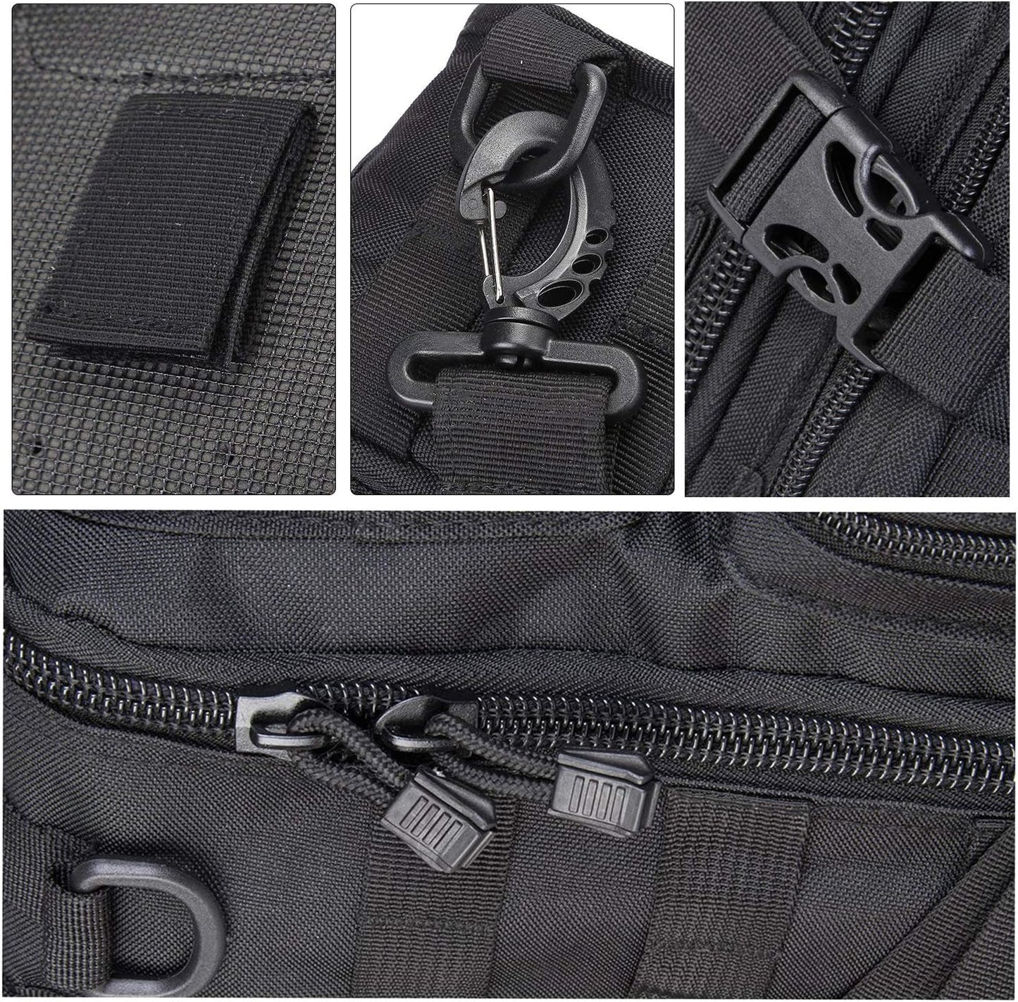 Tactical Sling Bag Pack Military Rover Shoulder Backpack EDC Assault Range Bag, Water-Resistant