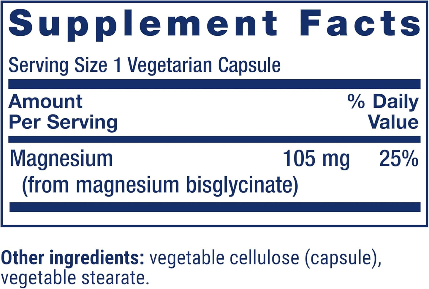 Magnesium Glycinate, Heart Health, Bone Health, Nerve and Muscle Support, Highly Absorbable, Gluten-Free, Non-Gmo, Vegetarian, 90 Capsules